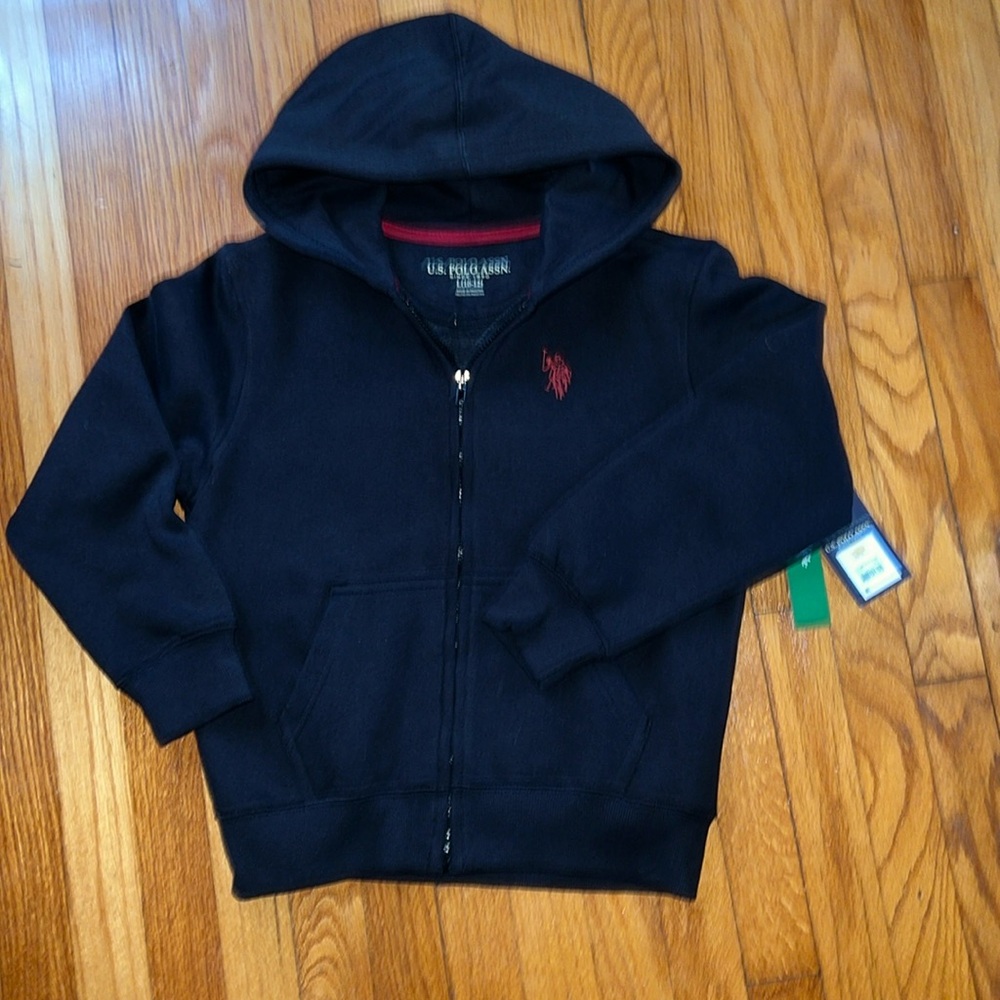 U.S. Polo Association Full Zip Boys Hoodie